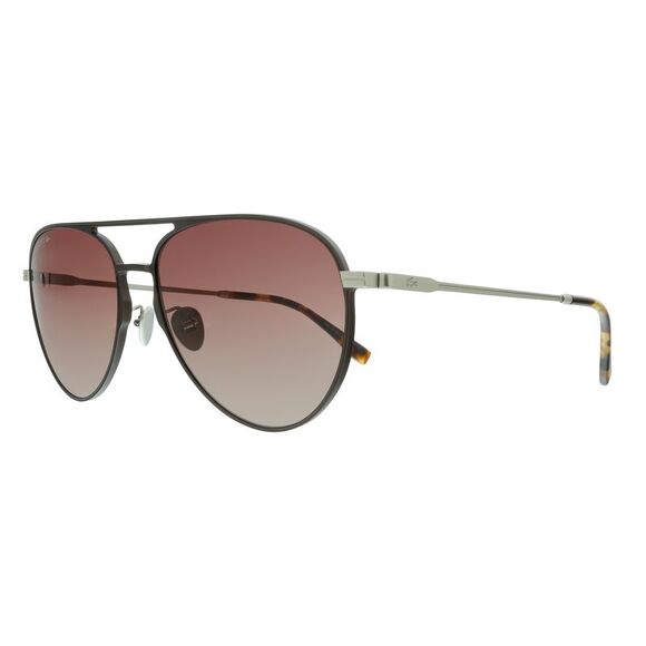 Lacoste L243SE 210 Brown Aviator Sunglasses